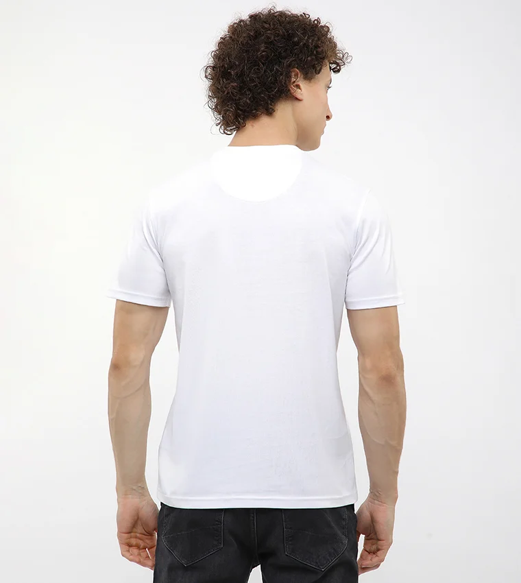 Beverly Hills Polo Club Honeycomb printed tee